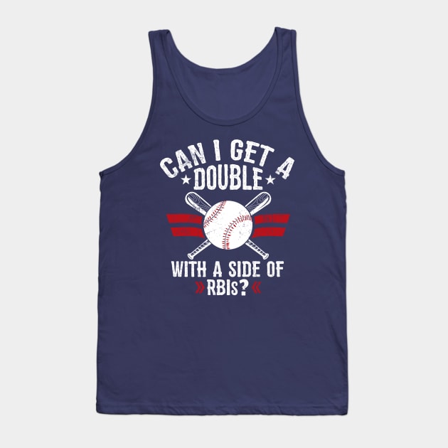 Double with a Side of RBIs Tank Top by jslbdesigns